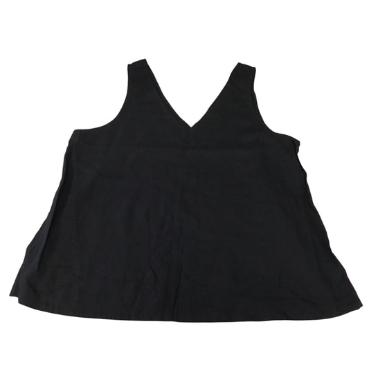 Top Sleeveless By Time And Tru In Black, Size: Xl