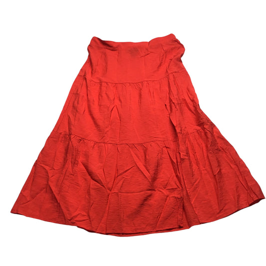 Skirt Maxi By Clothes Mentor In Red, Size: Xl