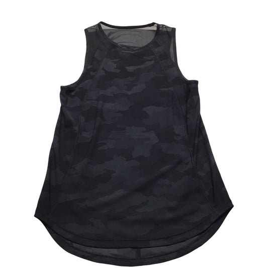 Athletic Tank Top By Lululemon In Camouflage Print, Size: 4