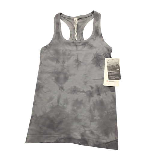 Athletic Tank Top By Lululemon In Grey, Size: 2