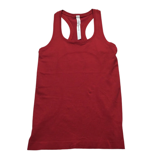 Athletic Tank Top By Lululemon In Red, Size: 2