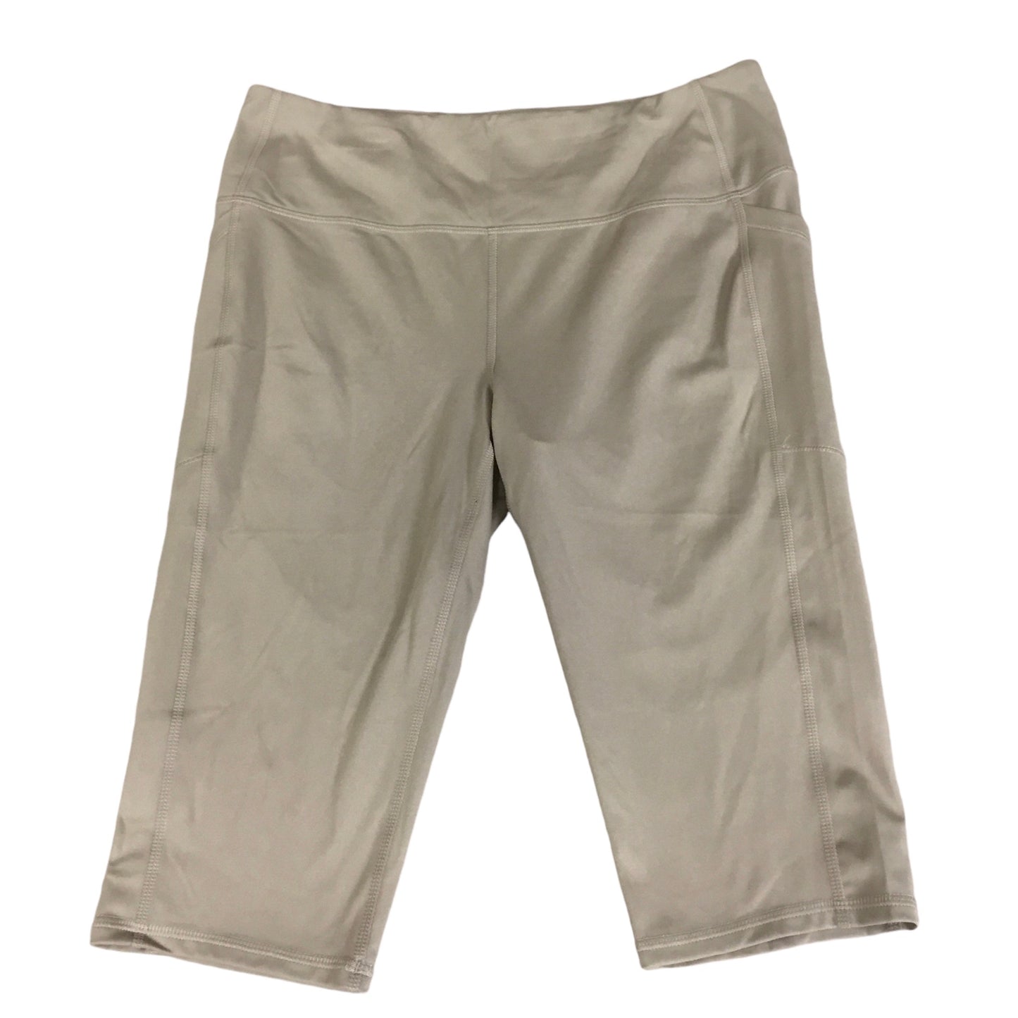 Athletic Shorts By Dsg Outerwear In Taupe, Size: L