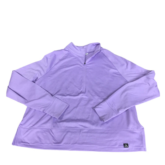 Athletic Jacket By Alpine Tek In Purple, Size: Xl