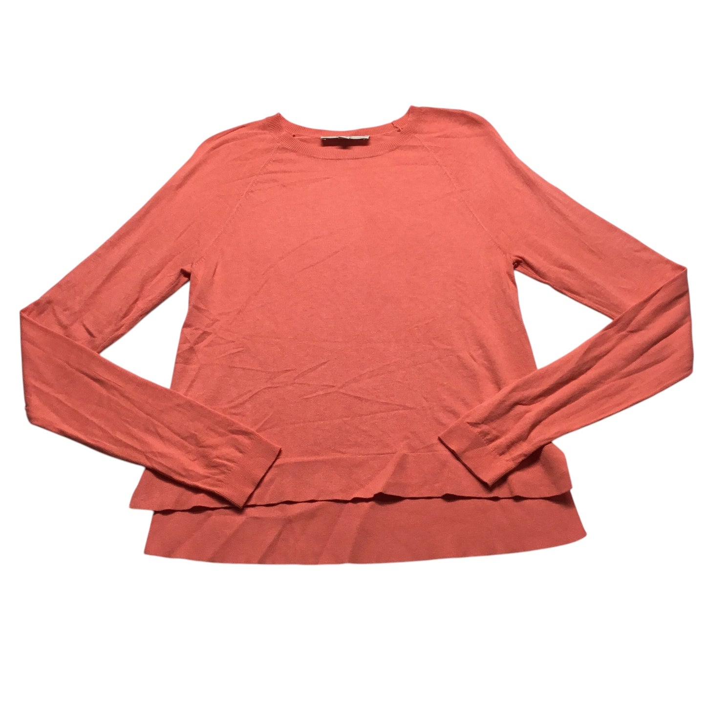 Top Long Sleeve By Loft In Pink, Size: M