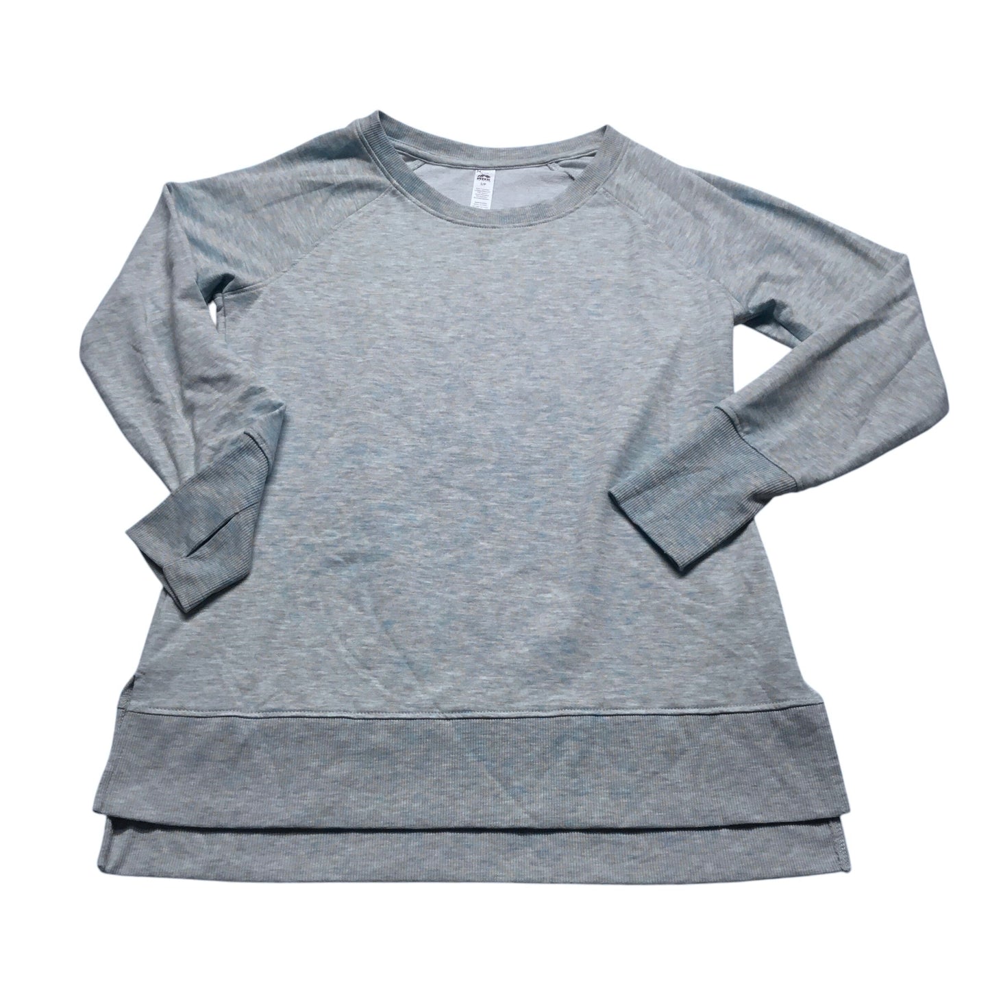 Athletic Top Long Sleeve Crewneck By Rbx In Blue, Size: S