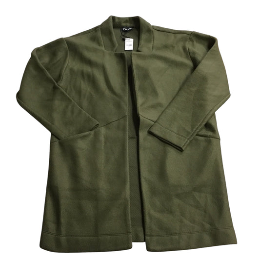 Coat Other By Express In Green, Size: M