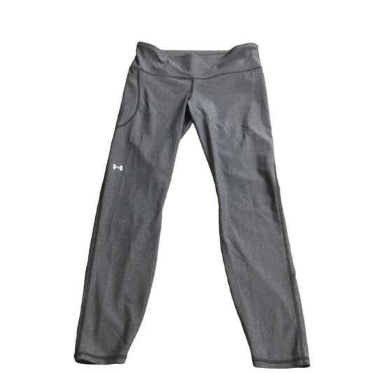 Athletic Leggings By Under Armour In Grey, Size: L