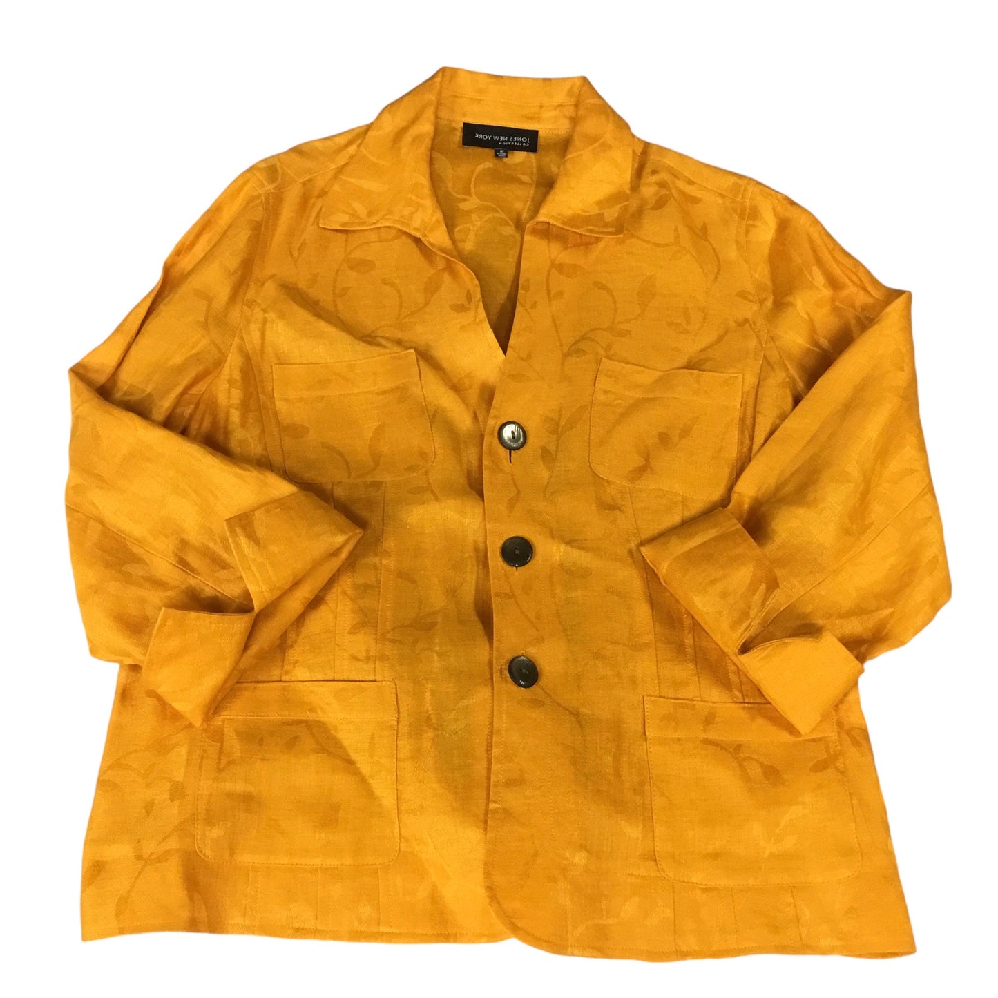 Blazer By Jones New York In Yellow, Size: 16