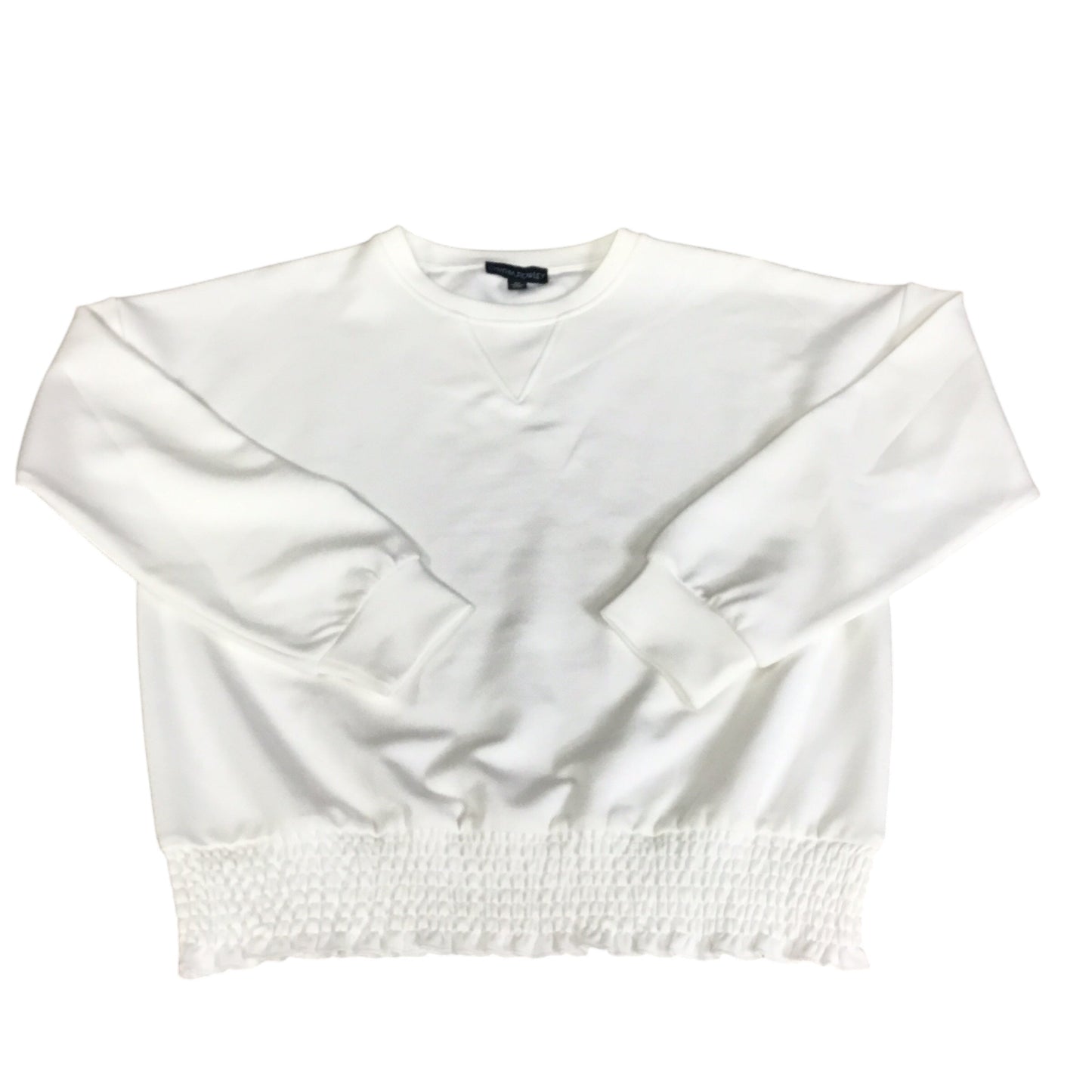 Top Long Sleeve By Cynthia Rowley In White, Size: M