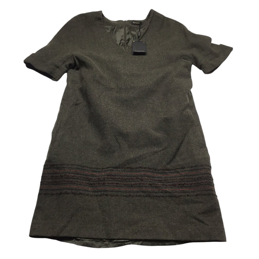 Dress Casual Short By Massimo Dutti In Green, Size: M