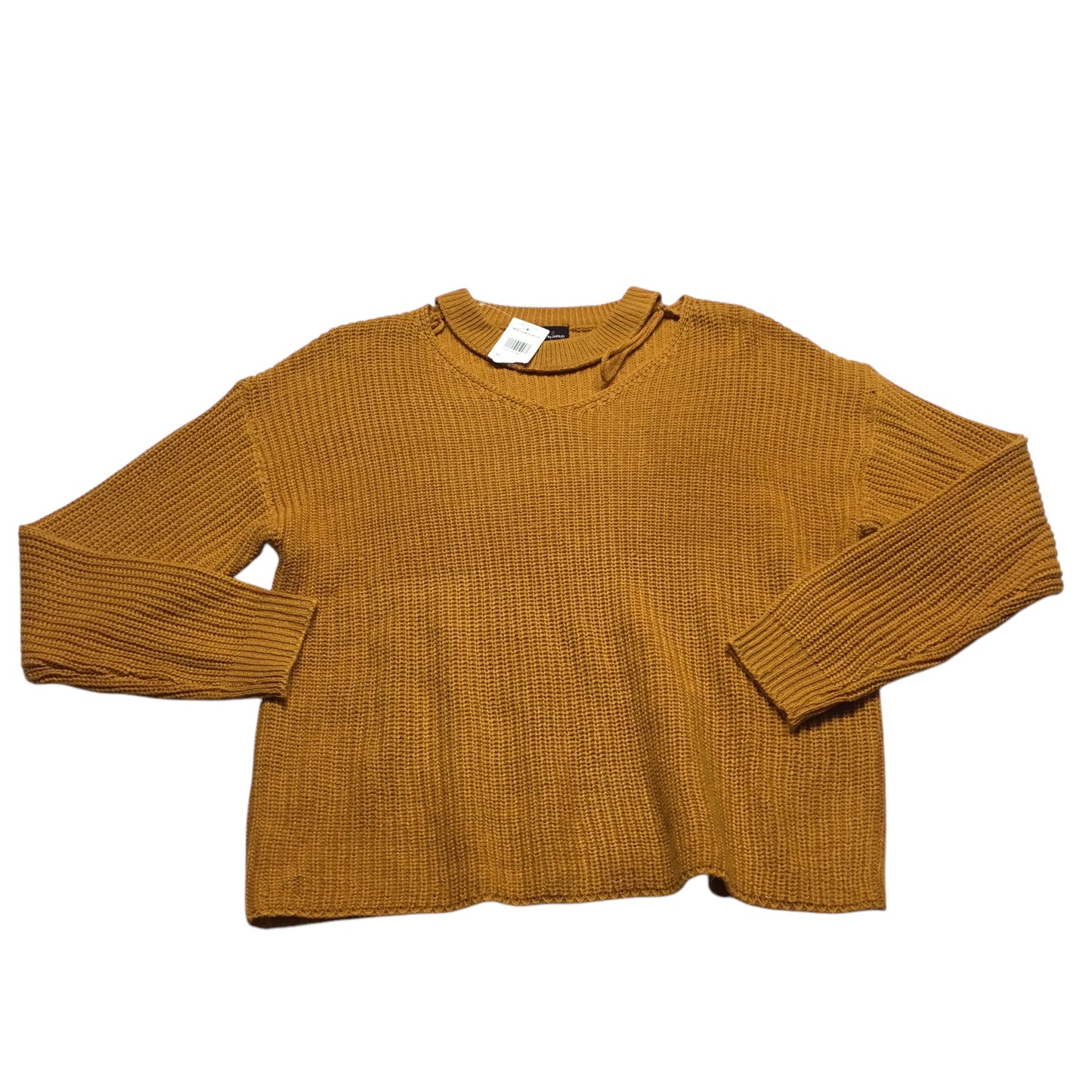 Sweater By Love In Yellow, Size: M