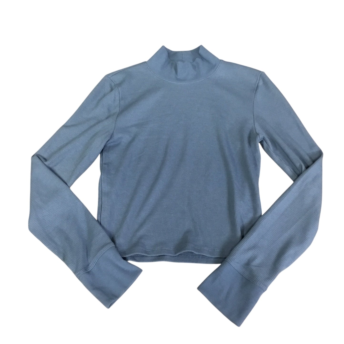 Top Long Sleeve Basic By American Eagle In Blue, Size: L