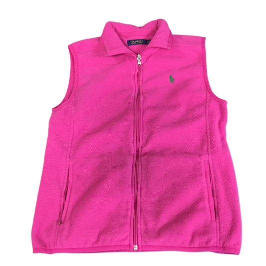 Vest Fleece By Polo Ralph Lauren In Pink, Size: M