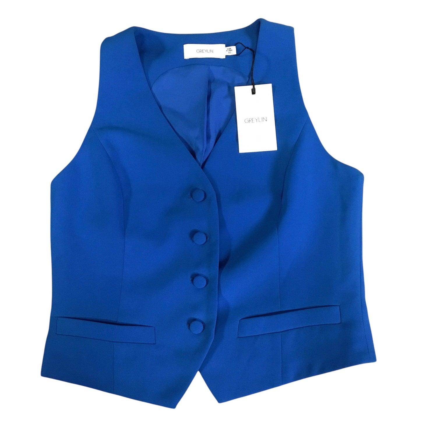 Vest Other By Greylin In Blue, Size: Xs