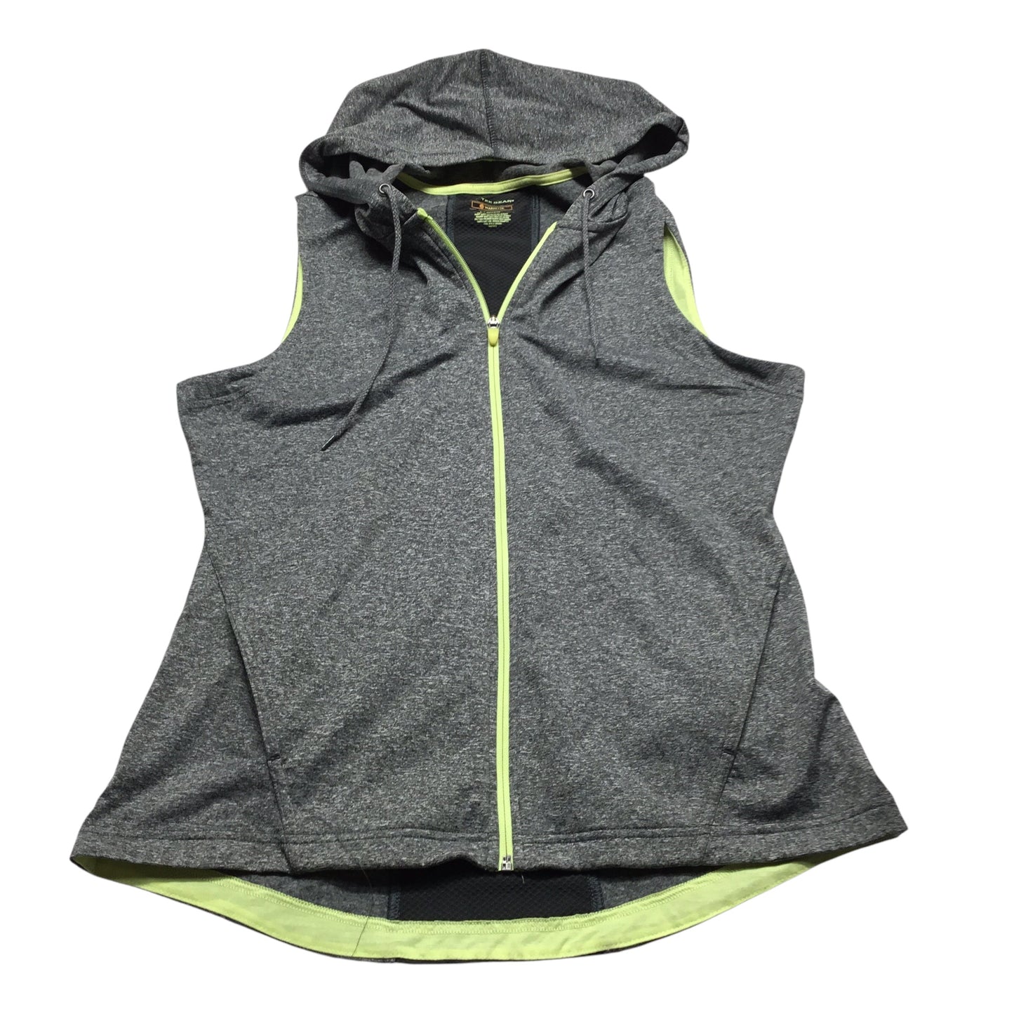 Vest Other By Tek Gear In Grey, Size: L