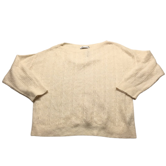 Sweater By Zara In Cream, Size: Xs