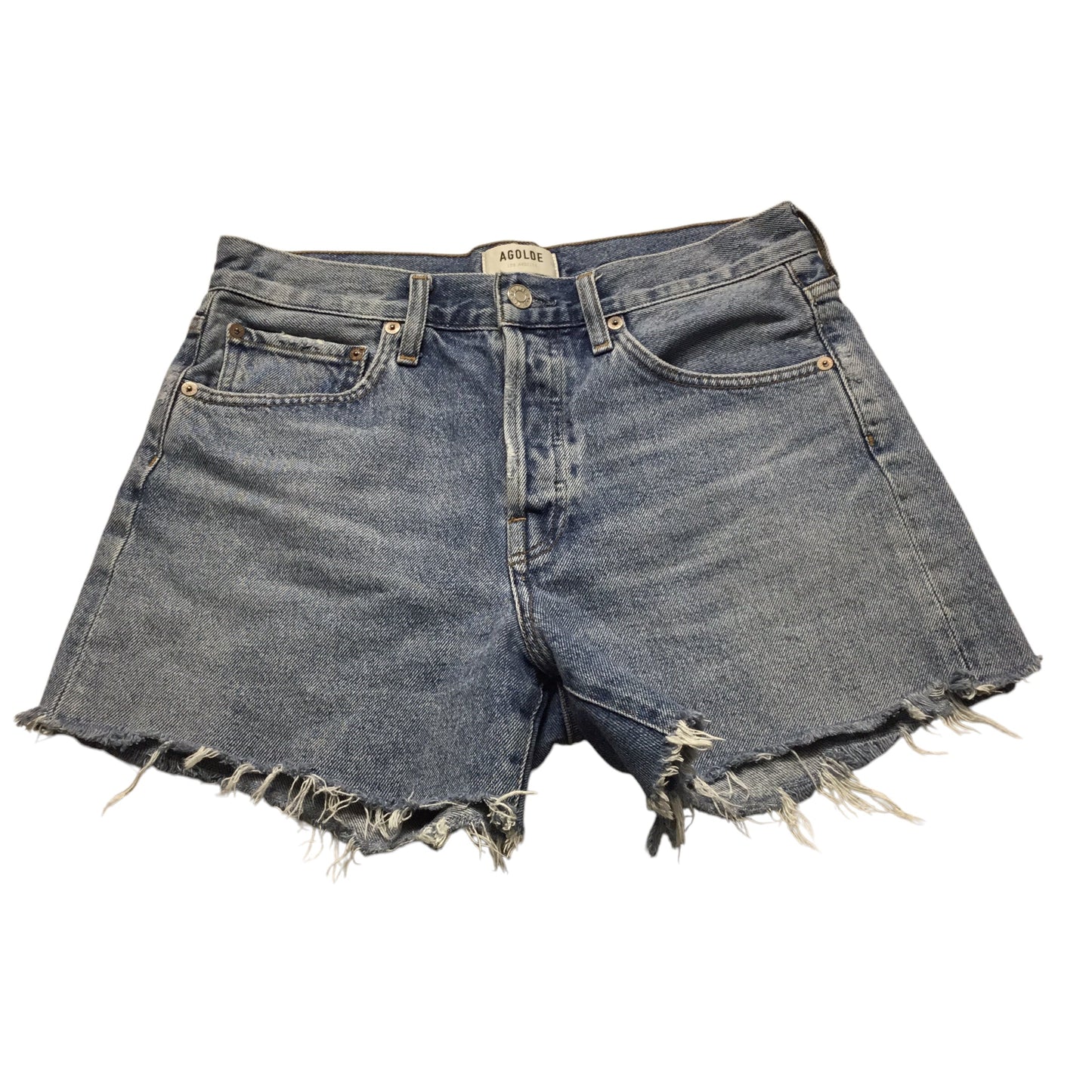 Shorts By Agolde In Blue Denim, Size: 4