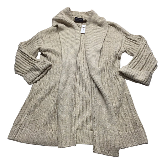 Sweater Cardigan By Lane Bryant In Beige, Size: L/XL