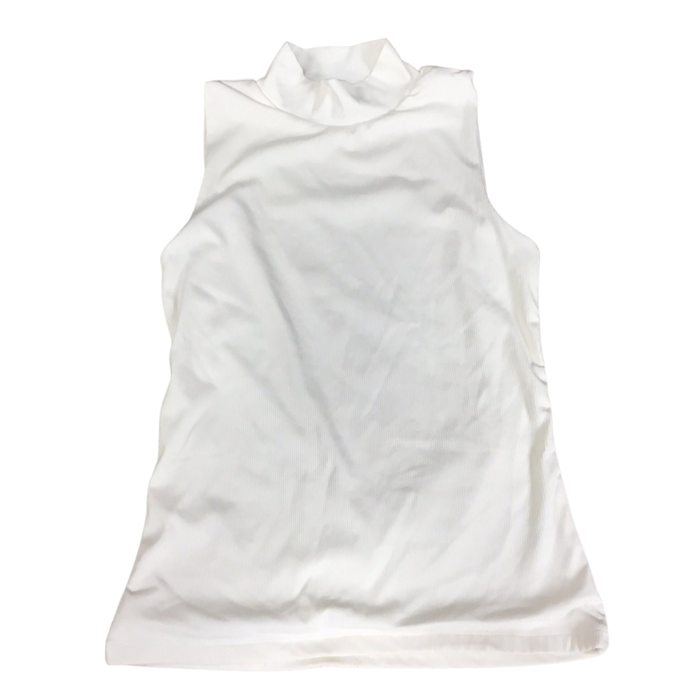 Top Sleeveless By Tahari By Arthur Levine In Cream, Size: S