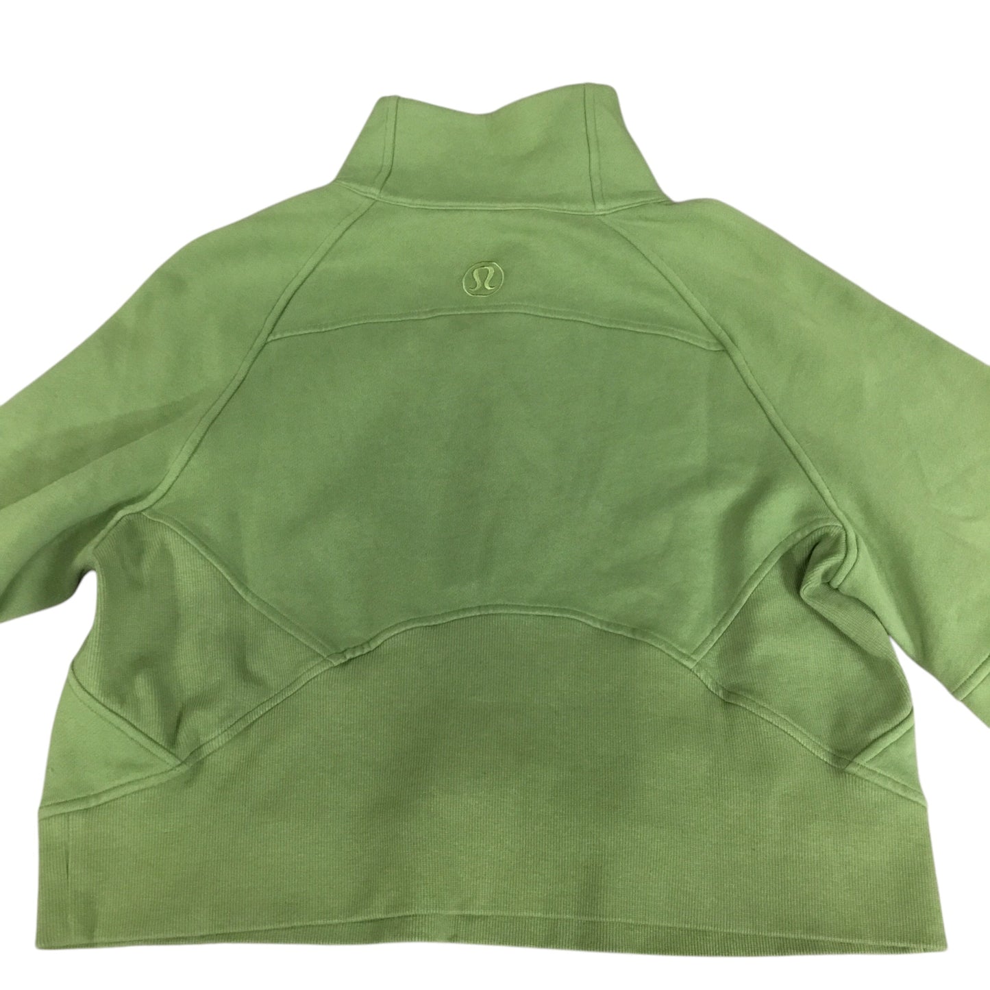 Athletic Jacket By Lululemon In Green, Size: Xs