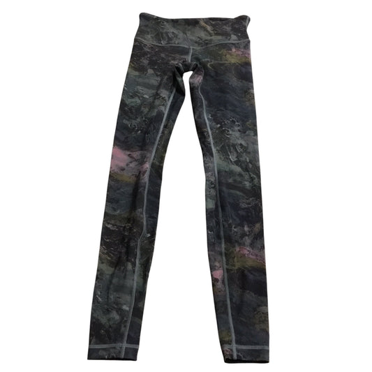 Athletic Leggings By Lululemon In Multi-colored, Size: 2