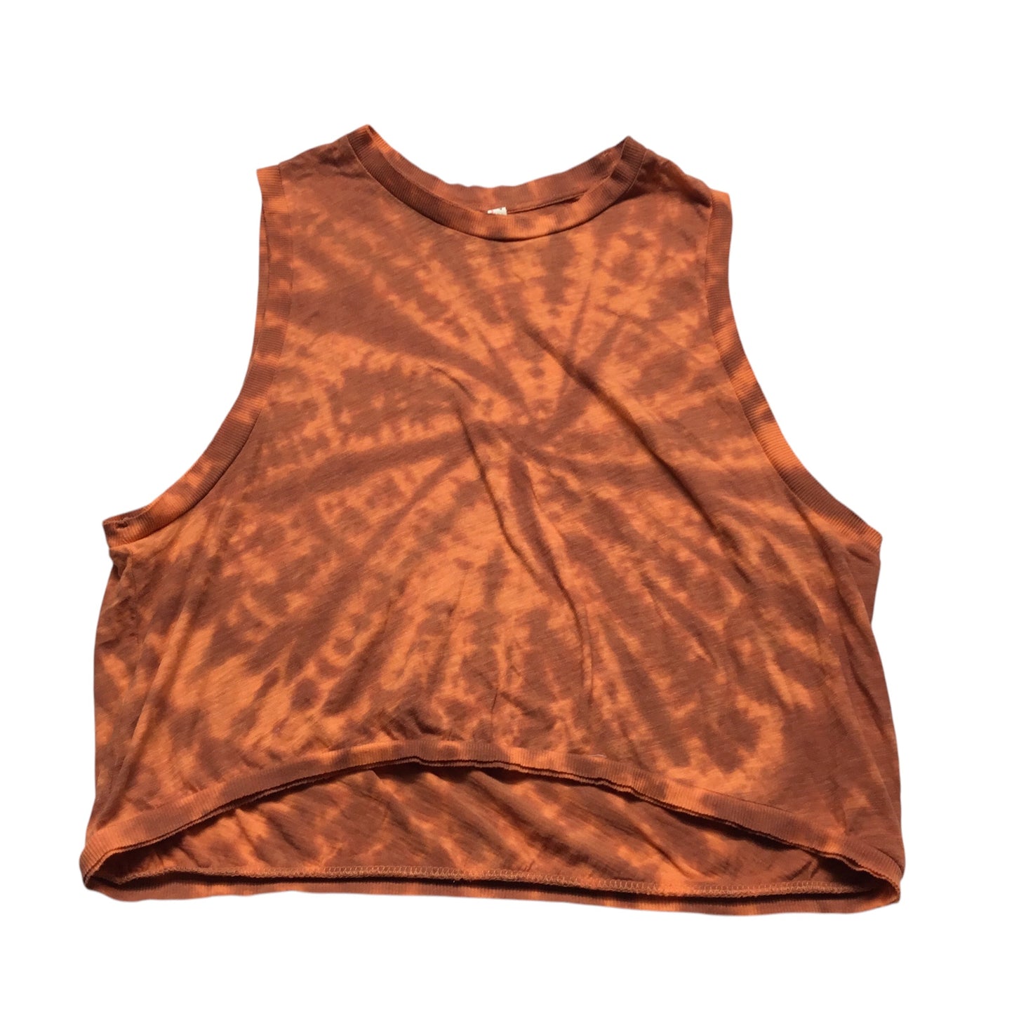 Athletic Tank Top By Free People In Orange, Size: M