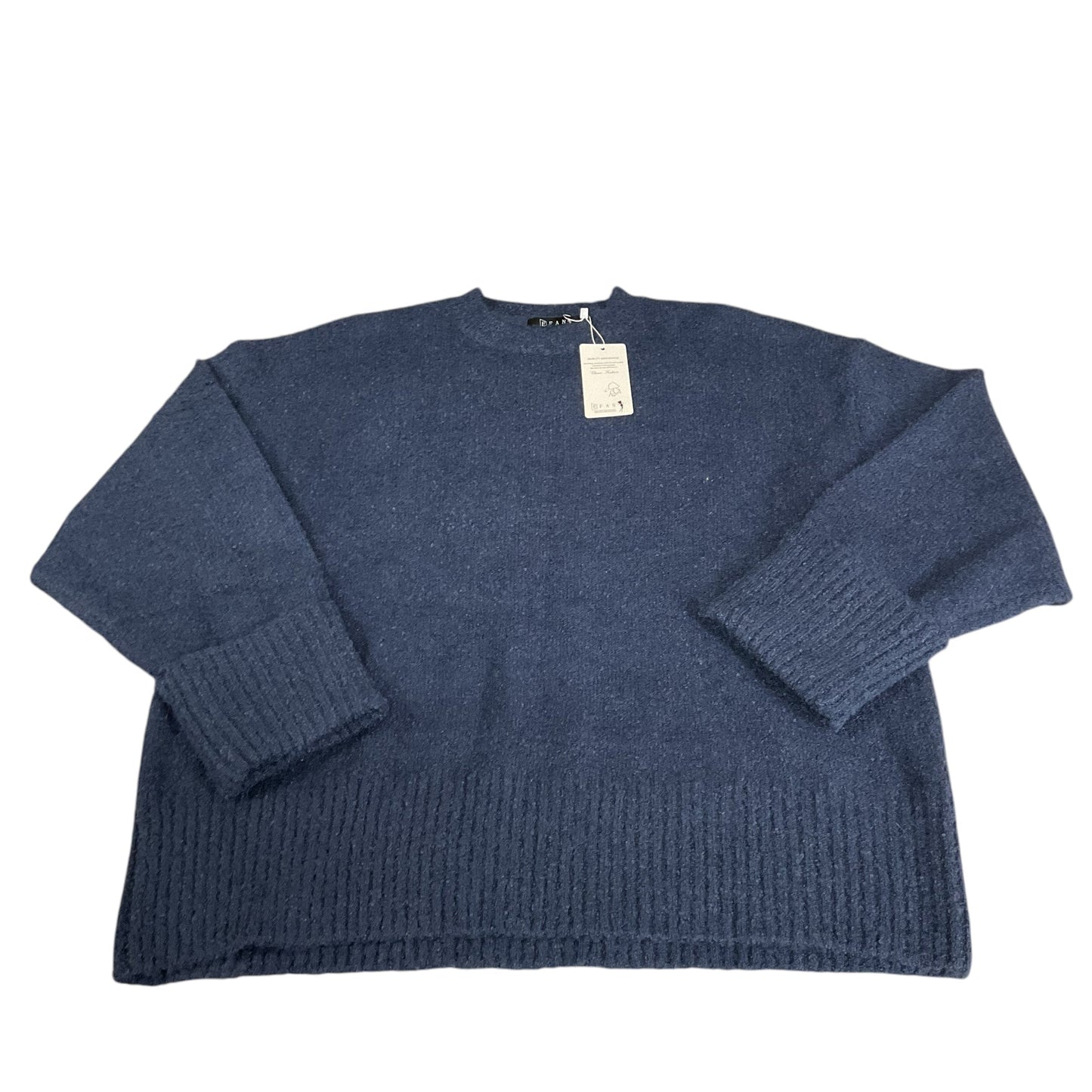 Sweater By Clothes Mentor In Navy, Size: M