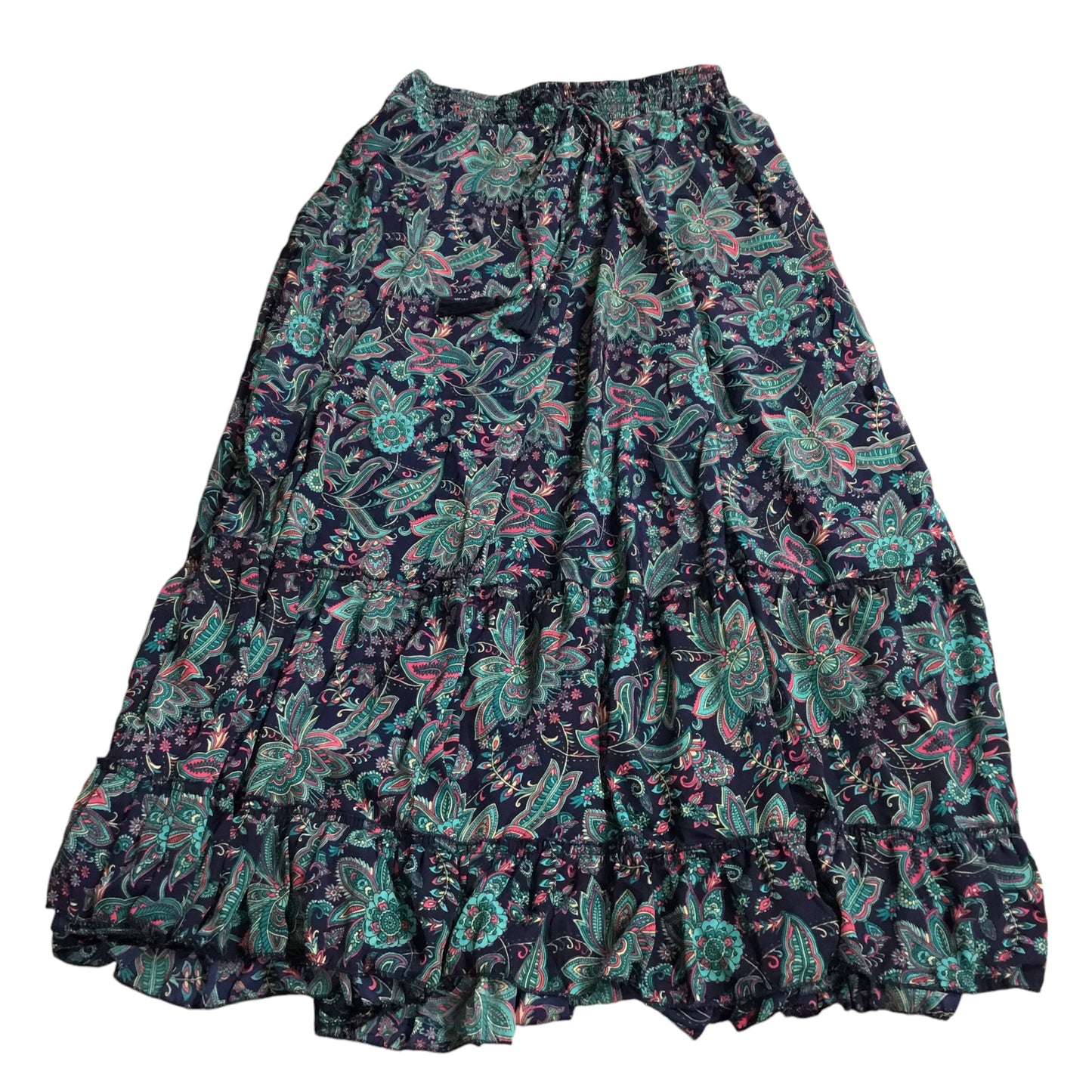 Skirt Maxi By Philosophy In Blue Green, Size: M