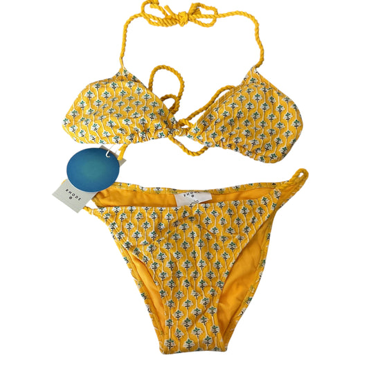 Swimsuit 2pc By Target In Yellow, Size: L