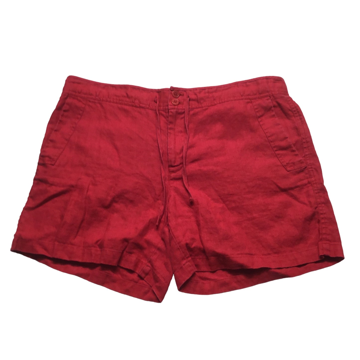 Red Shorts Lauren By Ralph Lauren, Size 12