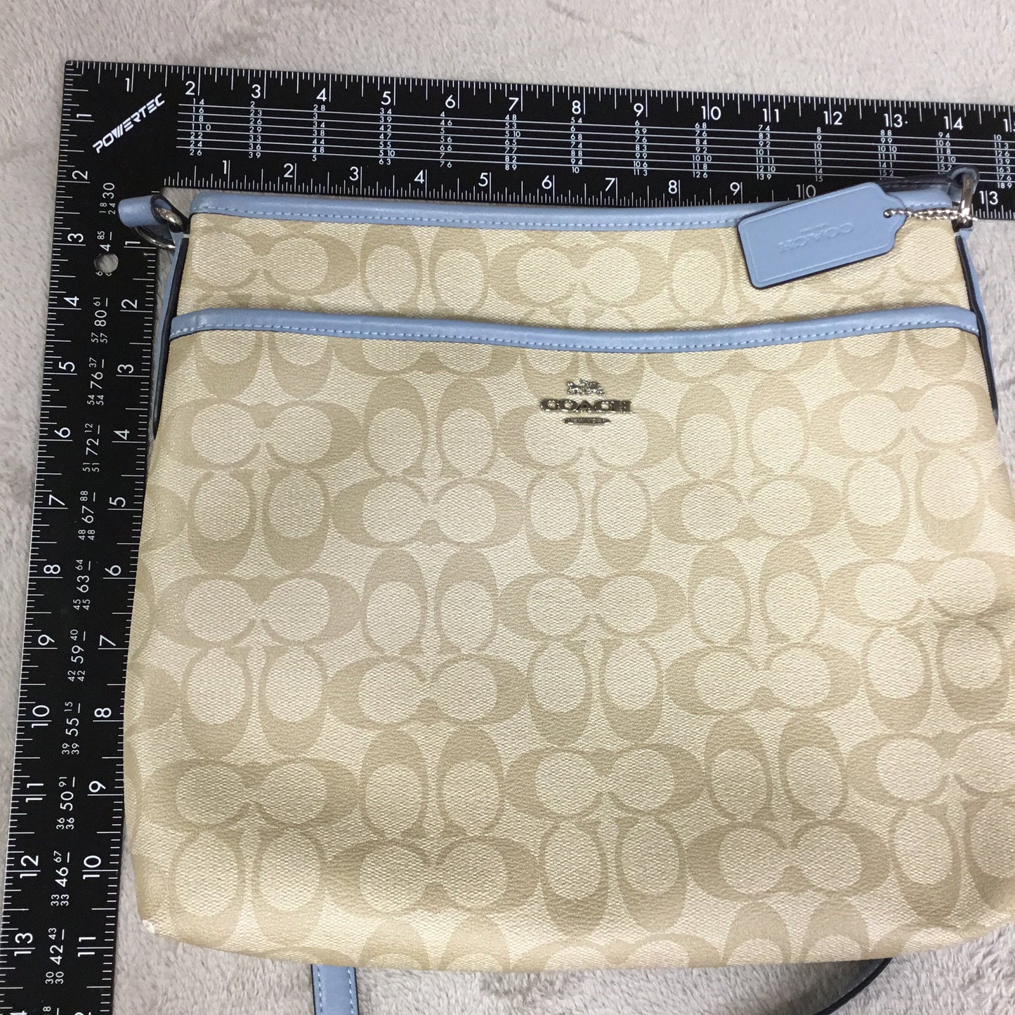 Crossbody Designer By Coach, Size: Medium