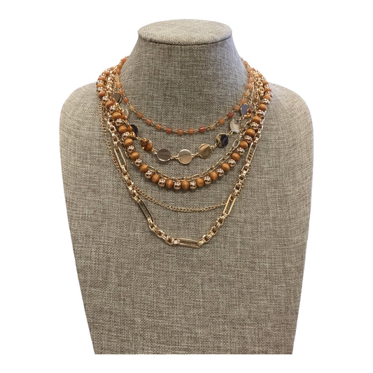 Necklace Layered Clothes Mentor