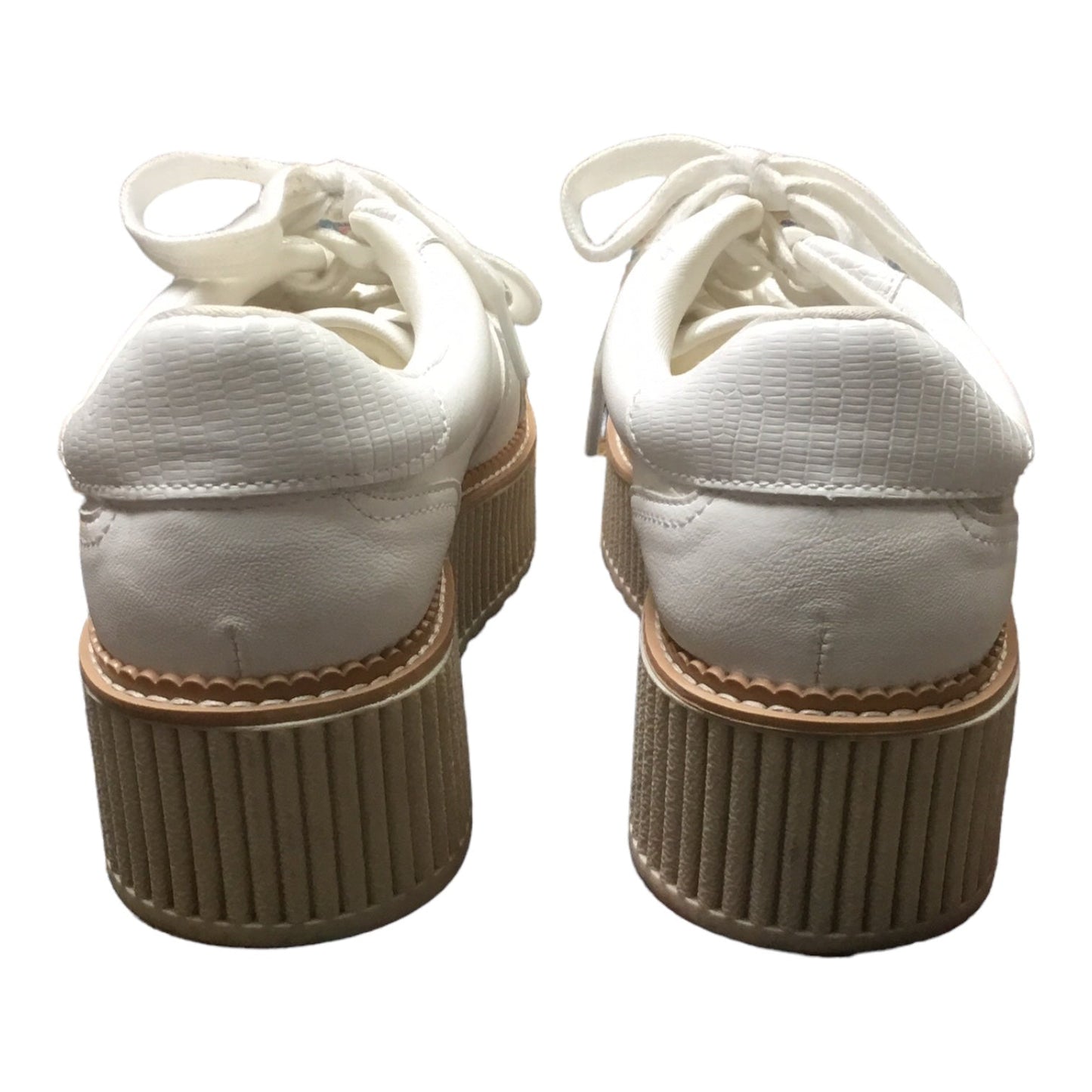 White Shoes Heels Platform Dolce Vita, Size 8.5