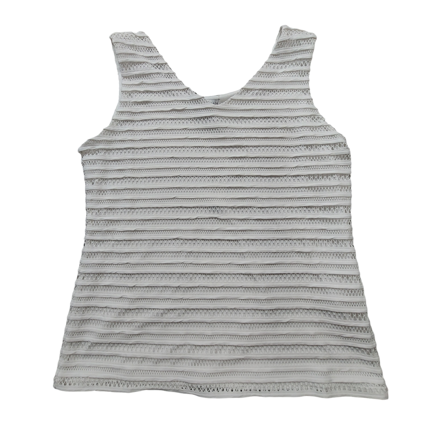 White Top Sleeveless White House Black Market, Size S