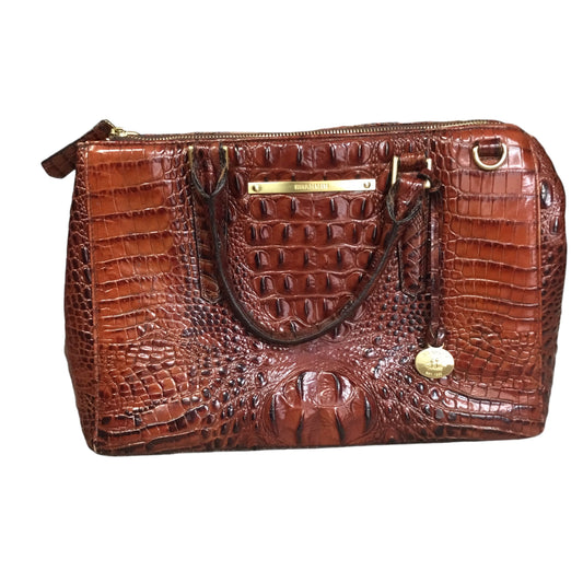 Handbag Designer By Brahmin, Size: Large