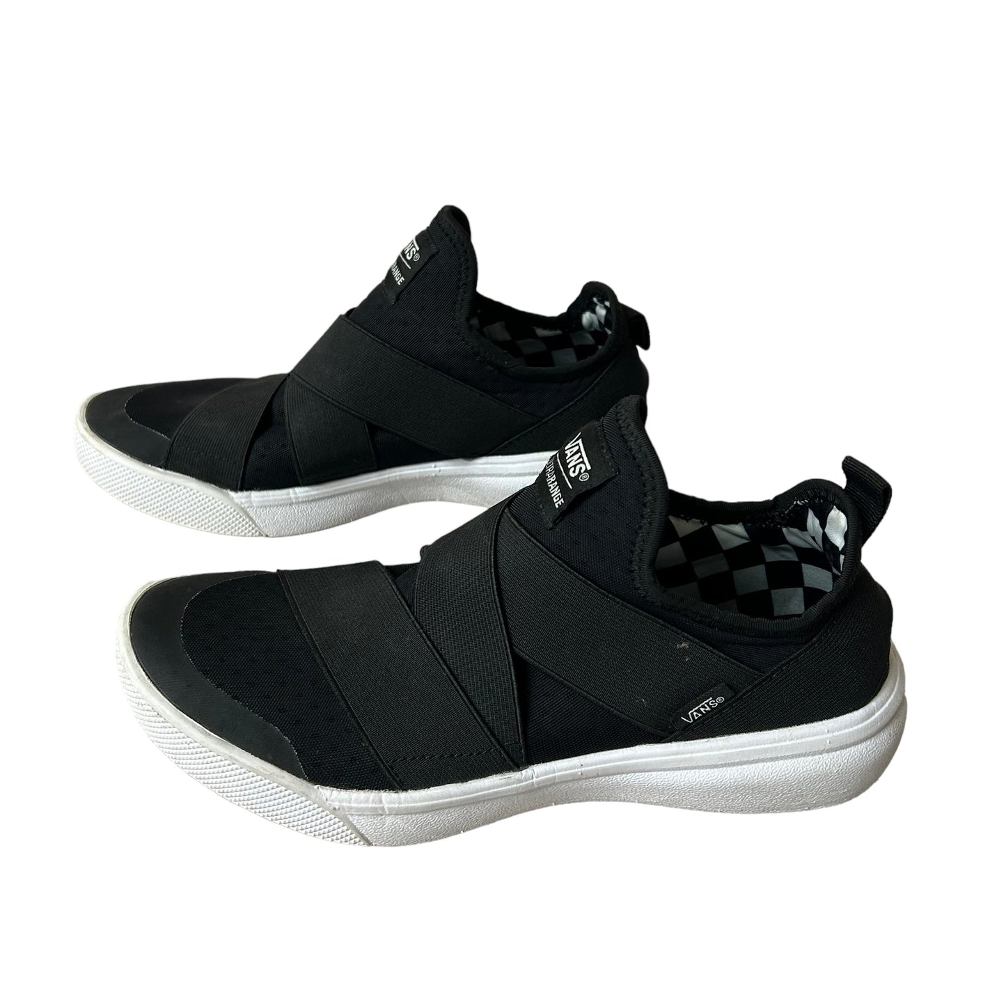 Shoes Sneakers By Vans In Black, Size: 8