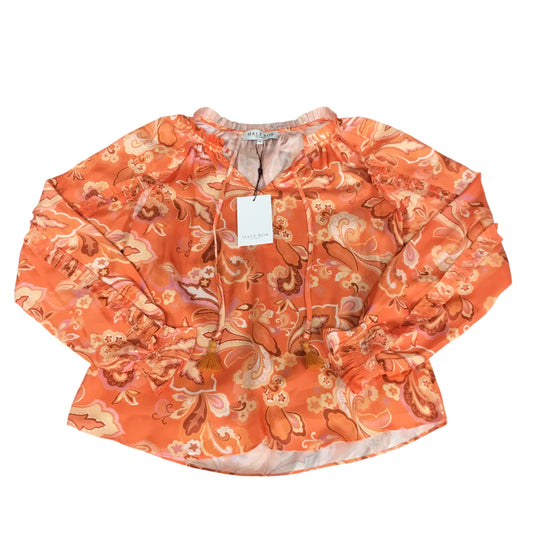 Top Long Sleeve By Hale Bob In Orange, Size: Xs