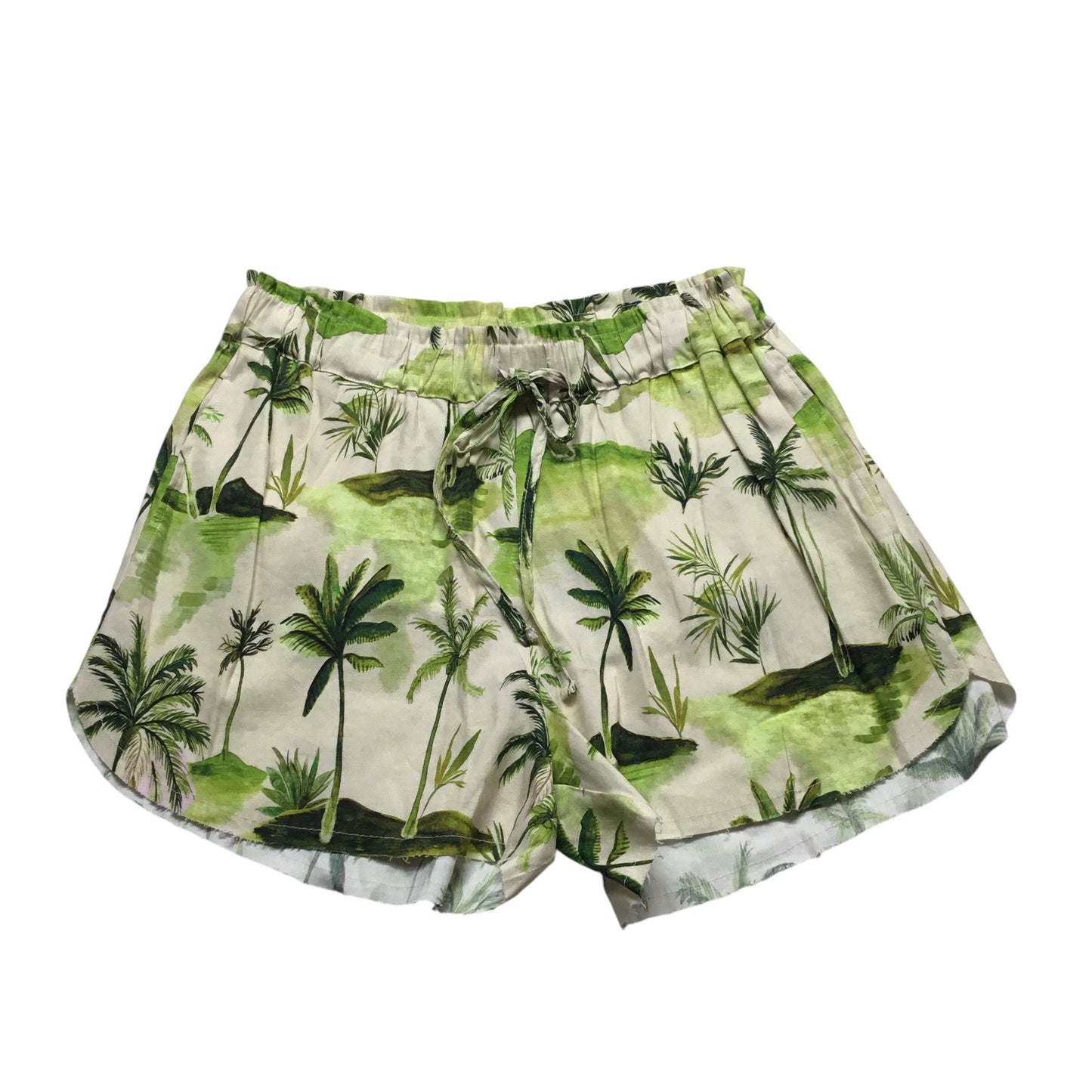 Shorts By Shore In Tropical Print, Size: L