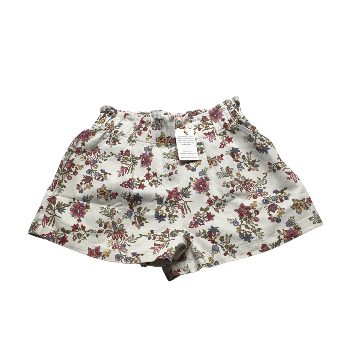 Shorts By Skies Are Blue In Floral Print, Size: M