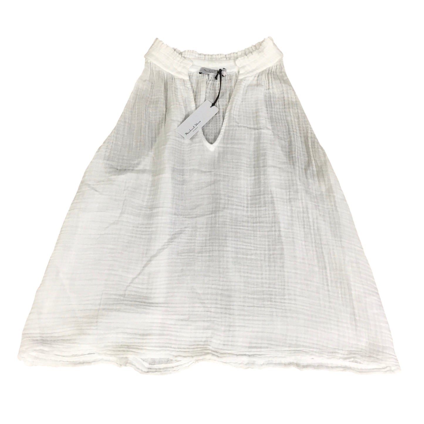 Top Sleeveless By Michael Stars In White, Size: L