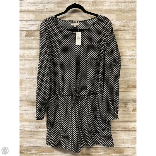 Romper By Loft In Black & White, Size: 6