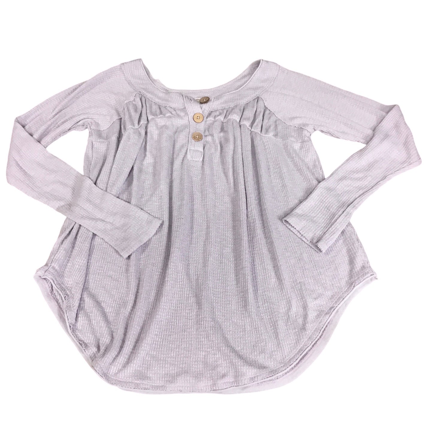 Top Long Sleeve By We The Free In Purple, Size: L