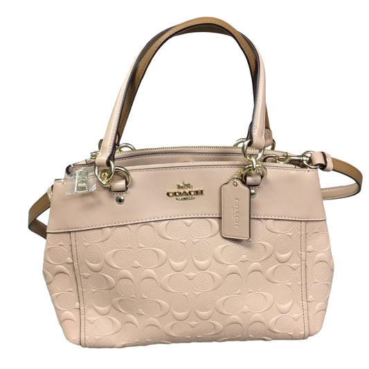 Handbag Designer By Coach, Size: Medium