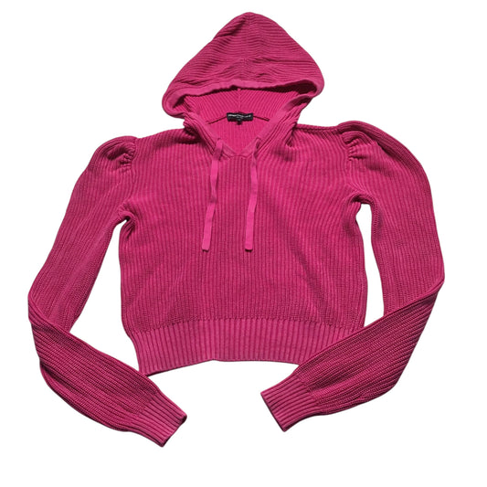 Sweatshirt Hoodie By Clothes Mentor In Pink, Size: Xs