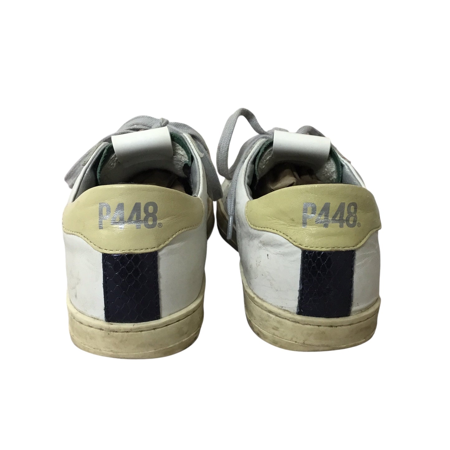 Shoes Sneakers By P448 In Beige, Size: 39