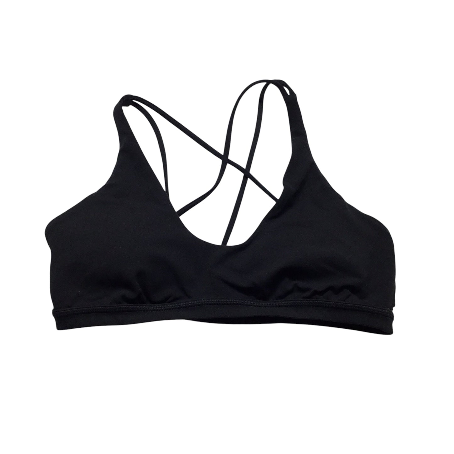 Athletic Bra By Lululemon In Black, Size: 8