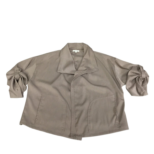 Jacket Other By Max Studio In Taupe, Size: L