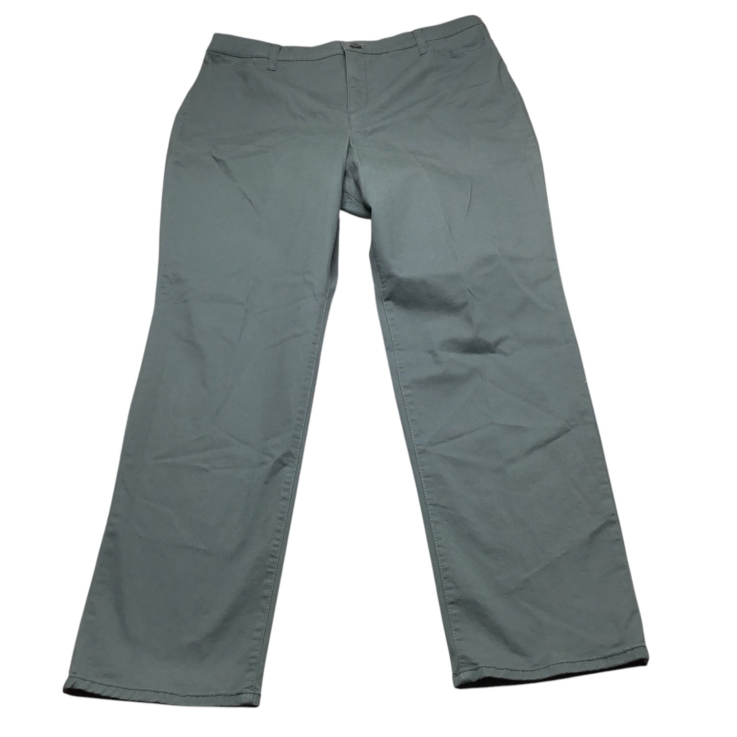 Pants Chinos & Khakis By Gloria Vanderbilt In Teal, Size: 16