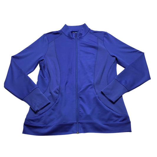 Athletic Jacket By Clothes Mentor In Blue, Size: M