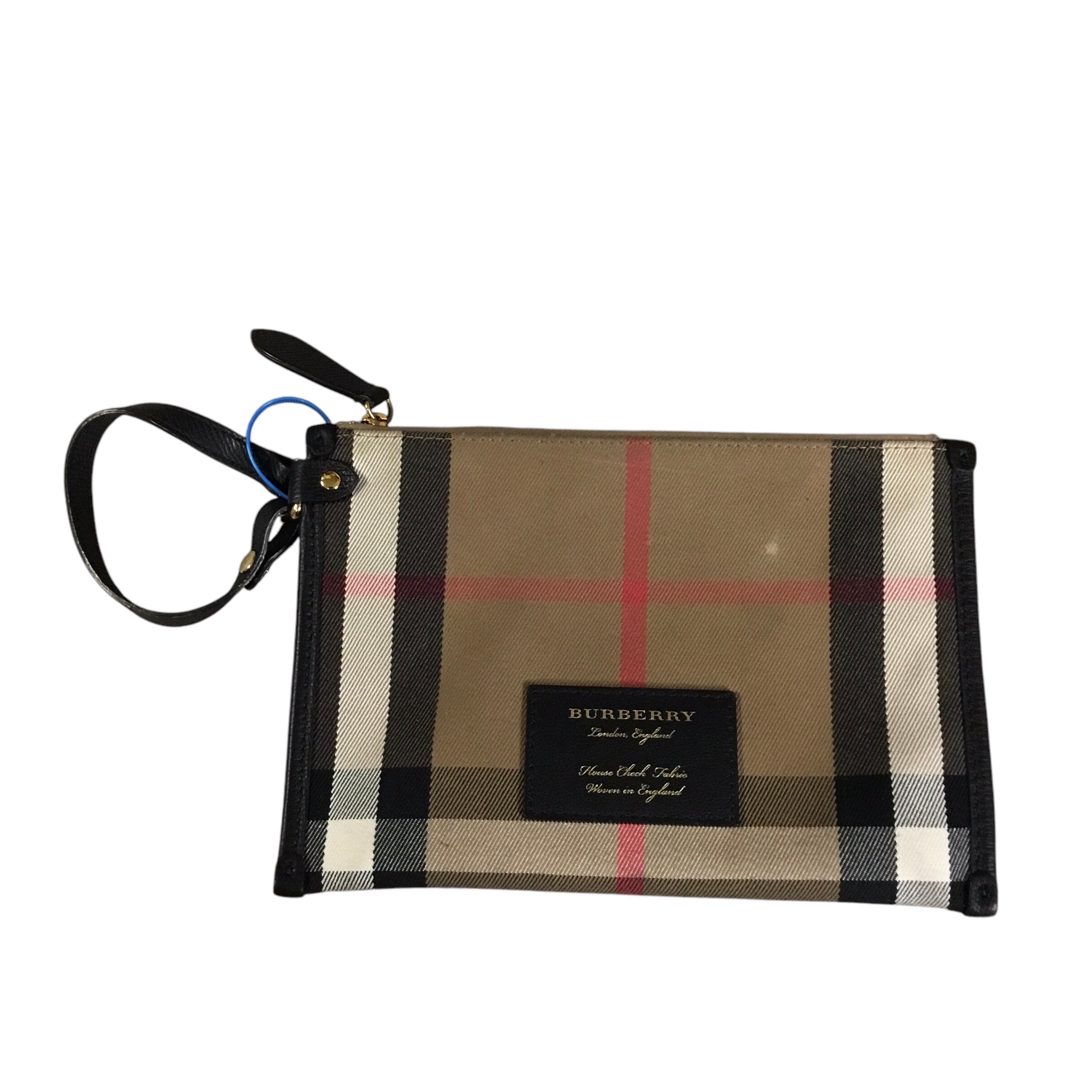 On sale Preloved Burberry large wristlet